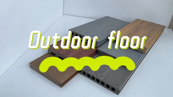 DIY WPC Wood Plastic Composite Deck Tile