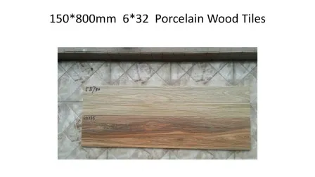 6X32 Wood Grain Ceramic Floor Tile Texture Wooden Tile