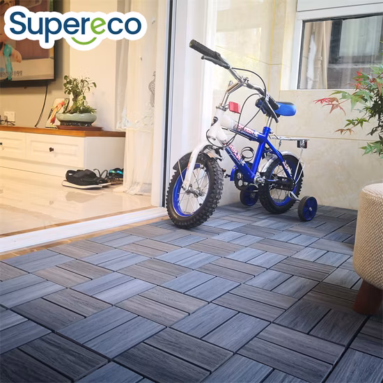 DIY WPC Wood Plastic Composite Deck Tile