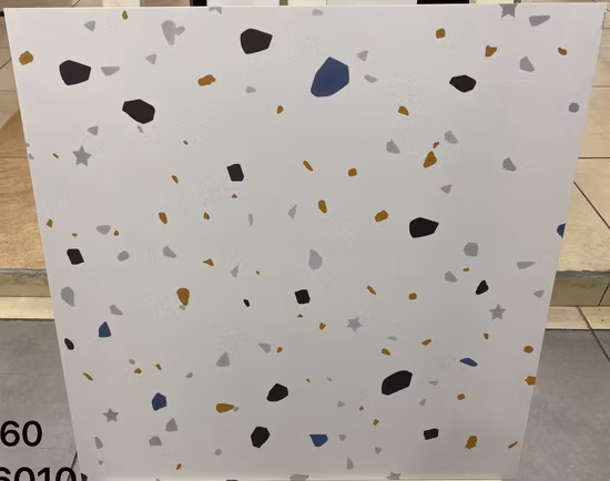 Materiale da costruzione popolare per la decorazione domestica Piastrella rustica in terrazzo antico in porcellana opaca da 600 * 600 mm