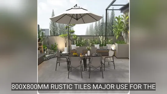 Piastrelle per pavimenti in ceramica per materiali da costruzione a basso prezzo Piastrelle in gres porcellanato opaco smaltato rustico per la casa