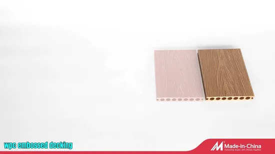 Piastrella per pavimentazione in materiale composito in plastica per legno WPC per esterni con CE