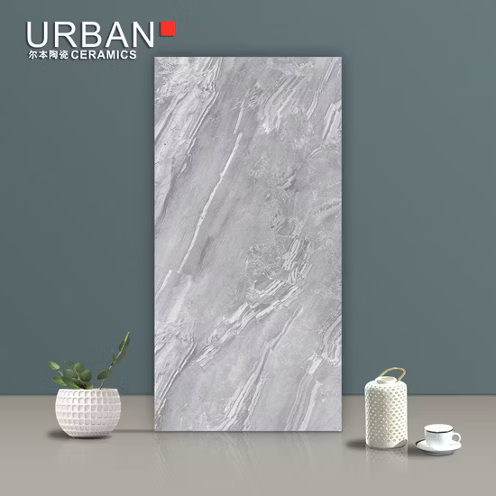 Piastrella per pavimento in gres porcellanato lucido smaltato per bagno Foshan di buona qualità 600X1200mm